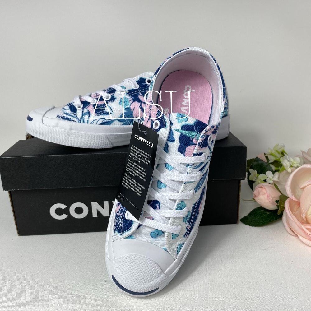 Converse Jack Purcell Jack Low Top White Cherry 🍒 - Picture 3 of 8